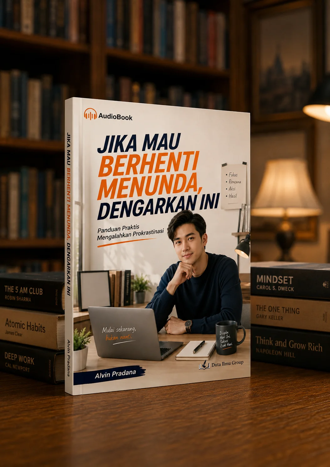 JIKA MAU BERHENTI MENUNDA, BACA INI : Panduan Praktis Mengalahkan Prokrastinasi. preview 2