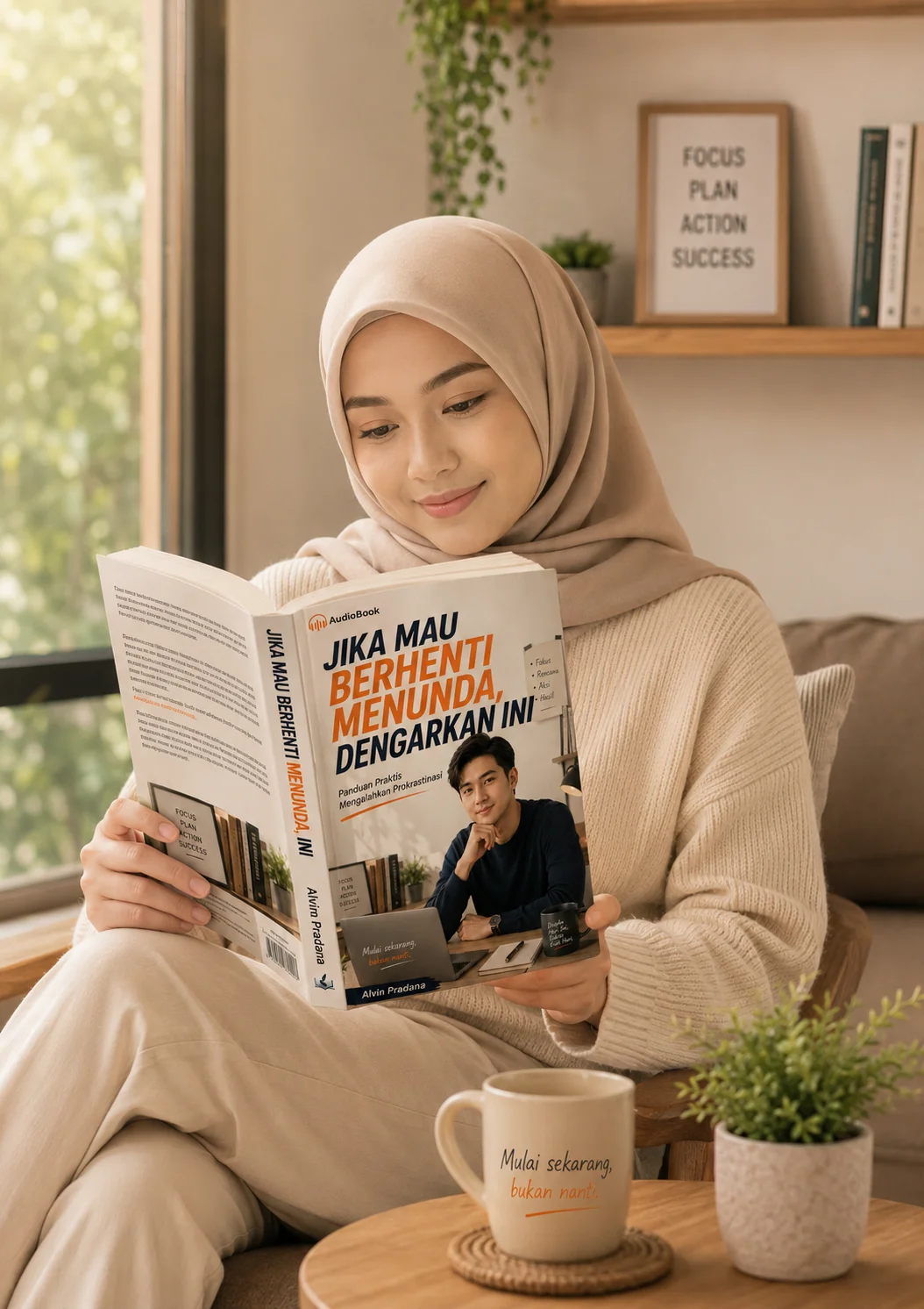 JIKA MAU BERHENTI MENUNDA, BACA INI : Panduan Praktis Mengalahkan Prokrastinasi. preview 3