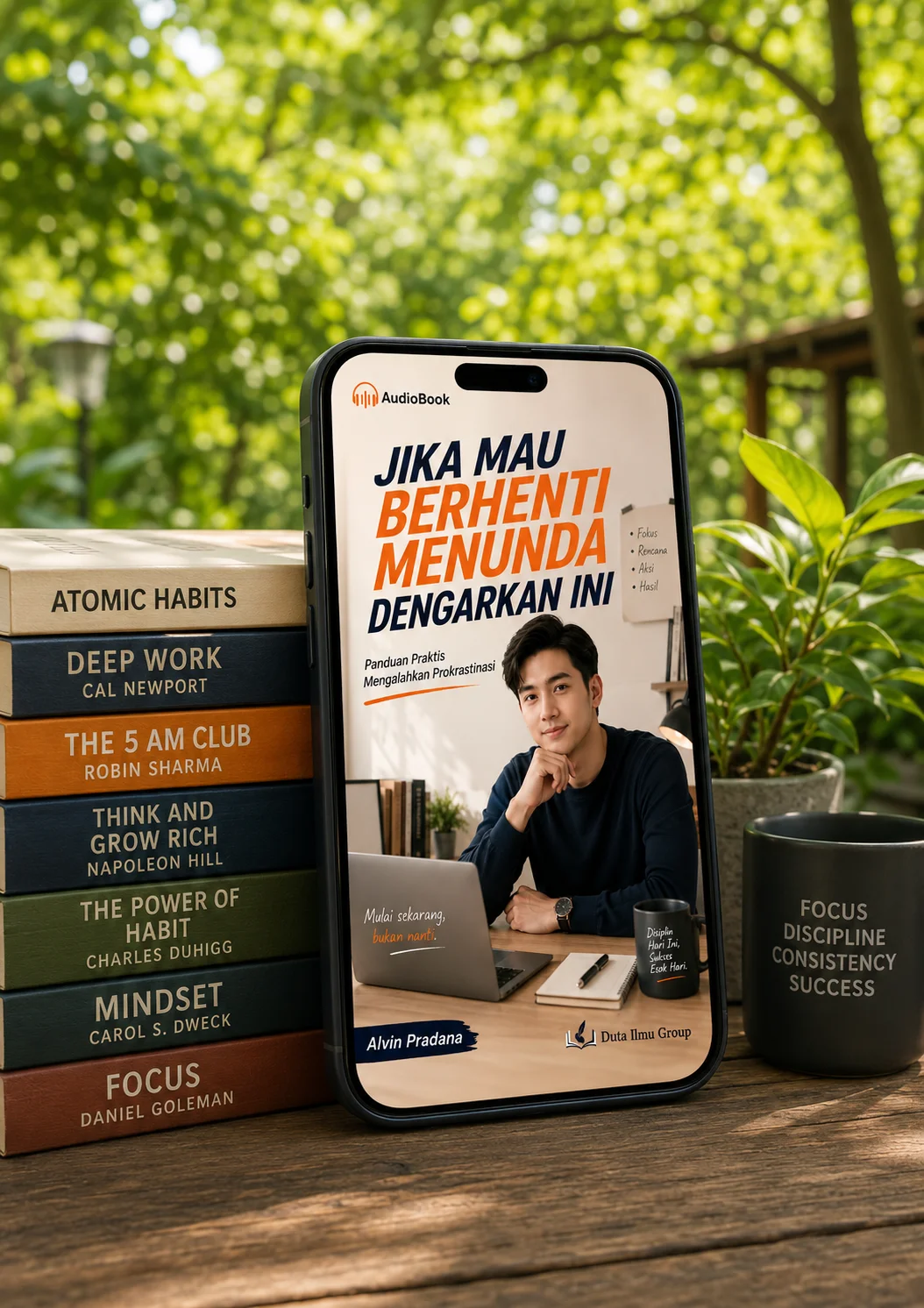 JIKA MAU BERHENTI MENUNDA, BACA INI : Panduan Praktis Mengalahkan Prokrastinasi. preview 4