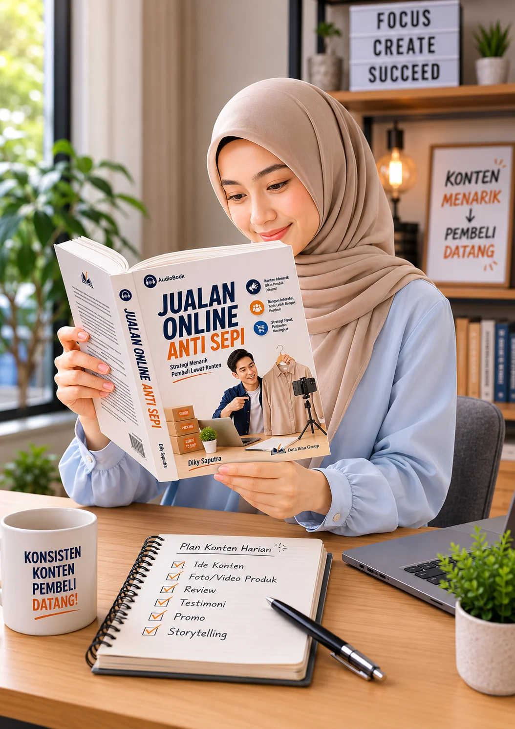 JUALAN ONLINE ANTI SEPI : Strategi Menarik Pembeli Lewat Konten preview 1