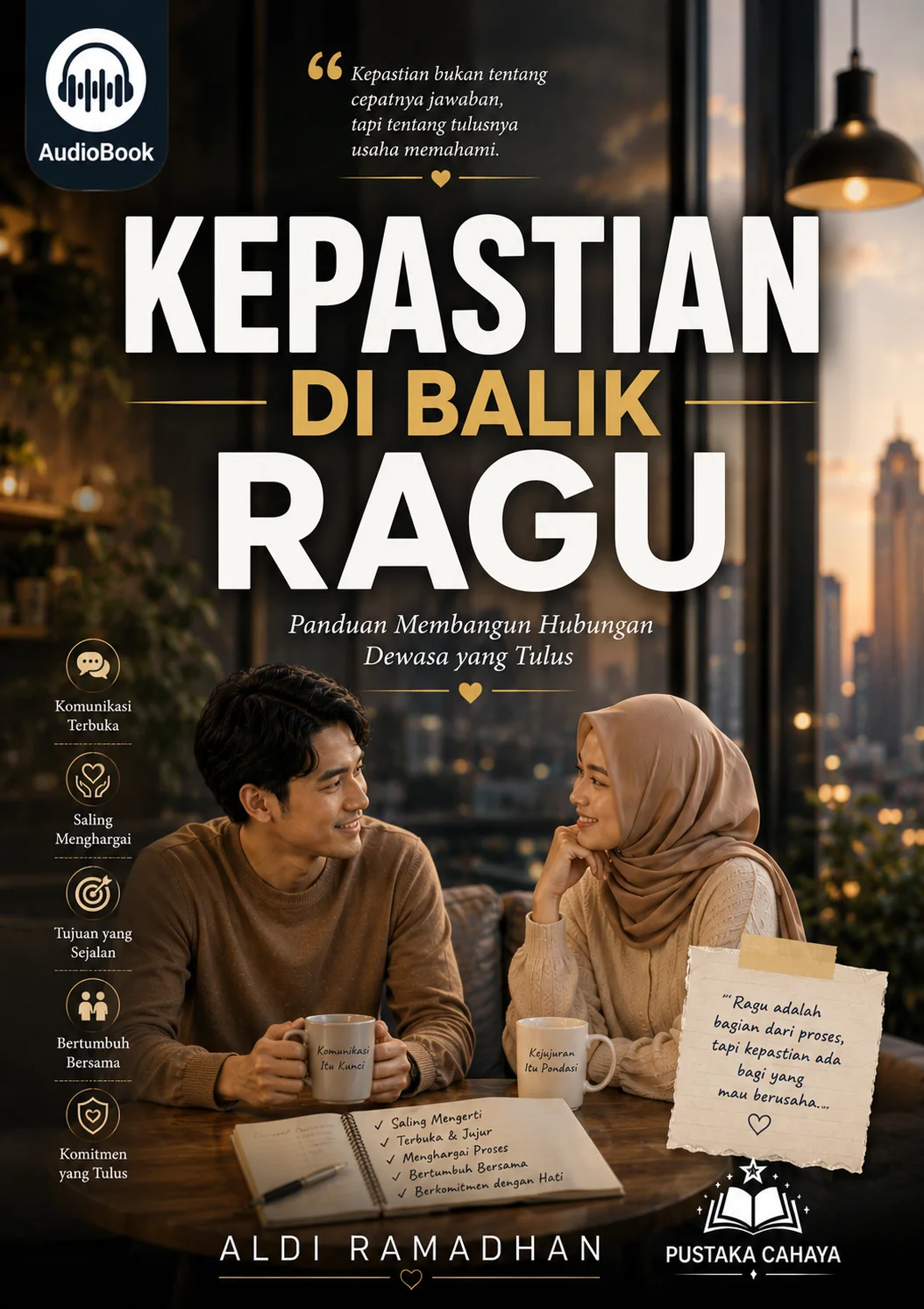 KEPASTIAN DI BALIK RAGU Panduan Membangun Hubungan Dewasa yang Tulus