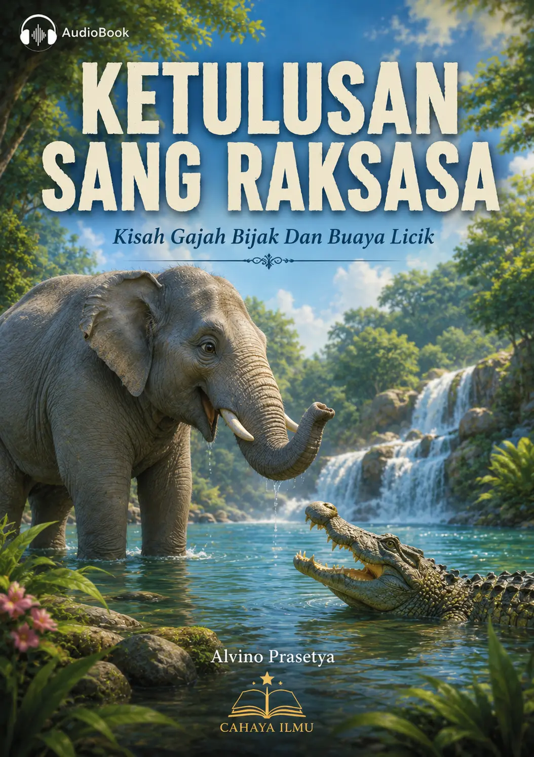 KETULUSAN SANG RAKSASA Kisah Gajah Bijak Dan Buaya Licik