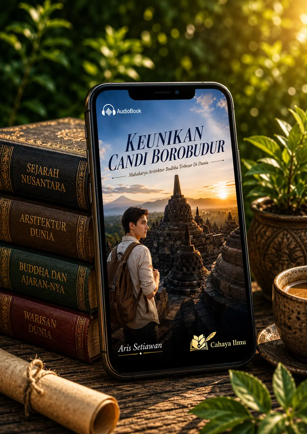 KEUNIKAN CANDI BOROBUDUR : Mahakarya Arsitektur Budhha Terbesar di Dunia preview 1