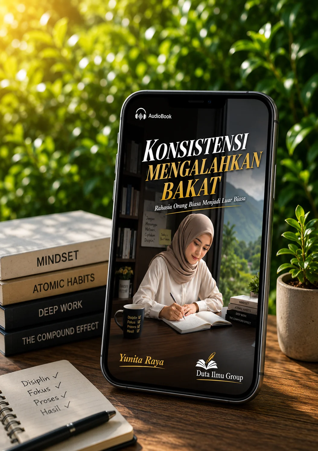 KONSISTEN MENGALAHKAN BAKAT : Rahasia Orang Biasa Menjadi Luar Biasa  preview 3