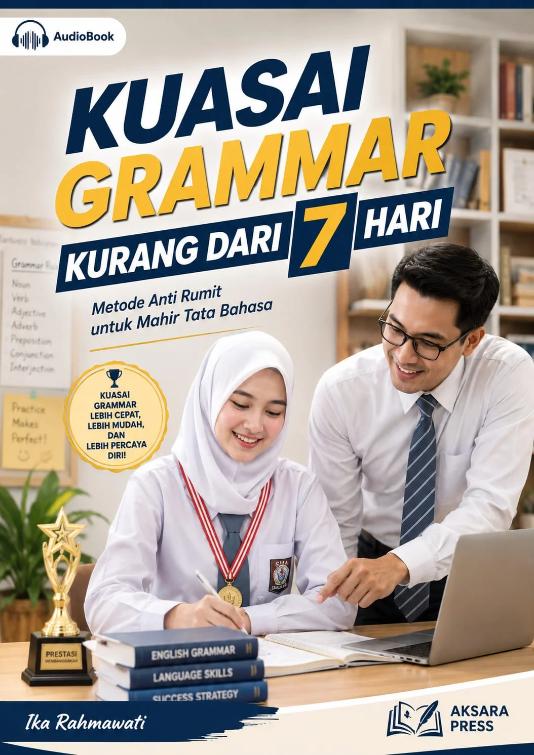 KUASAI GRAMMAR KURANG DARI 7 HARI : Metode Anti Rumit Untuk Menguasai Tata Bahasa