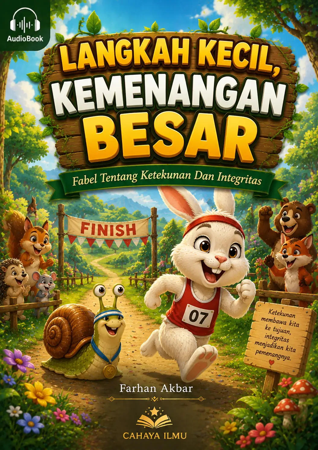 LANGKAH KECIL, KEMENANGAN BESAR Fabel Tentang Ketekunan Dan Integritas