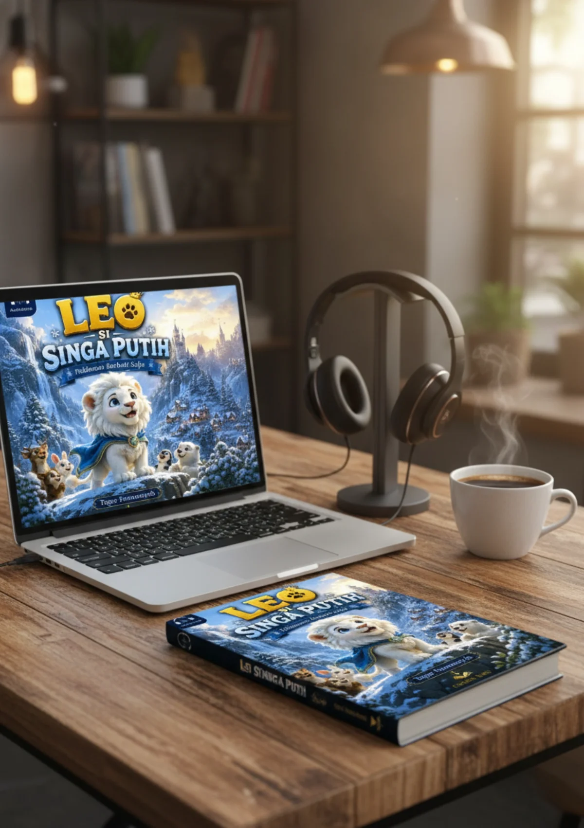 LEO SI SINGA PUTIH Pahlawan Berhati Salju preview 3