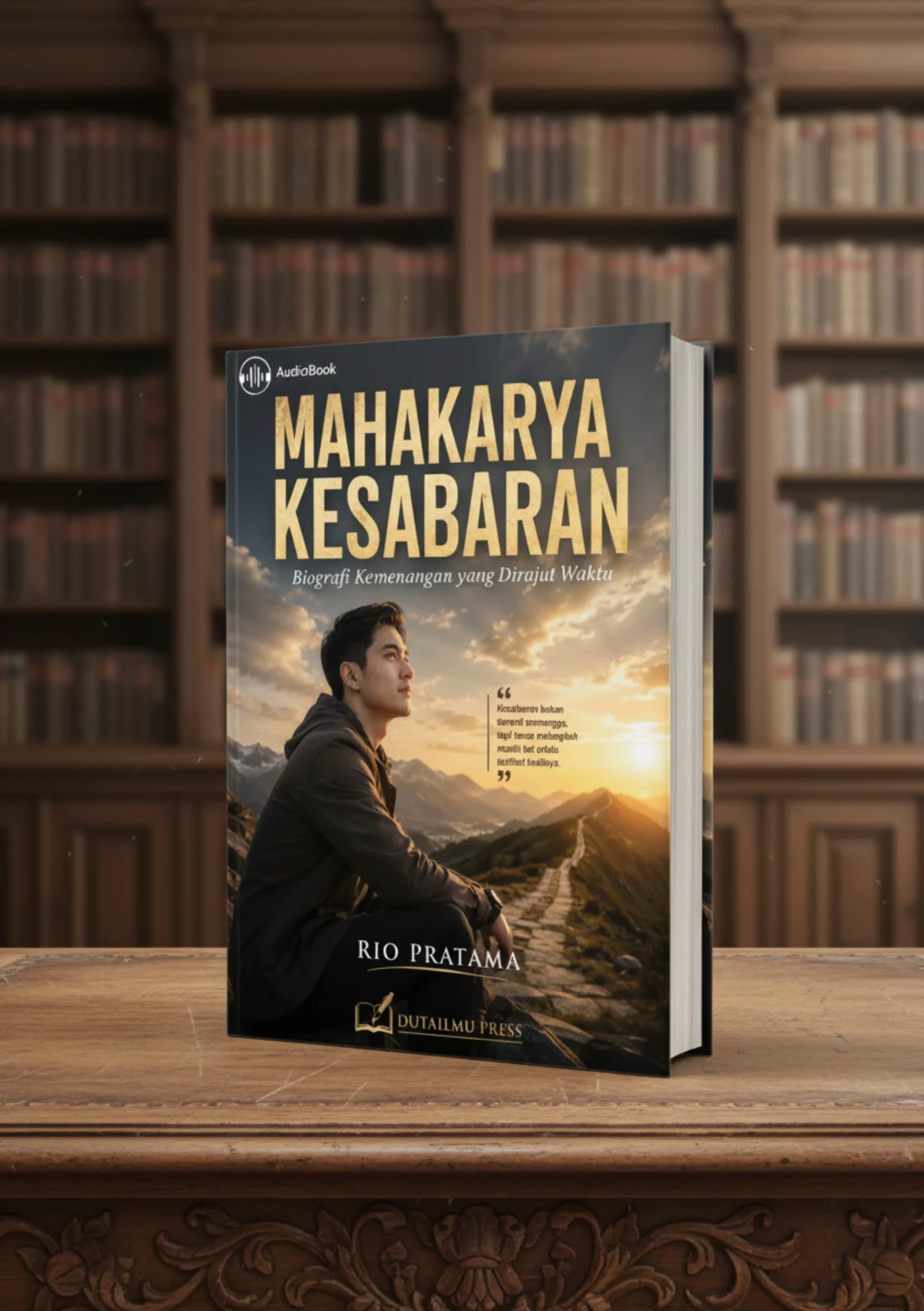 MAHAKARYA KESABARAN : Biografi Kemenangan yang Dirajut Waktu preview 4