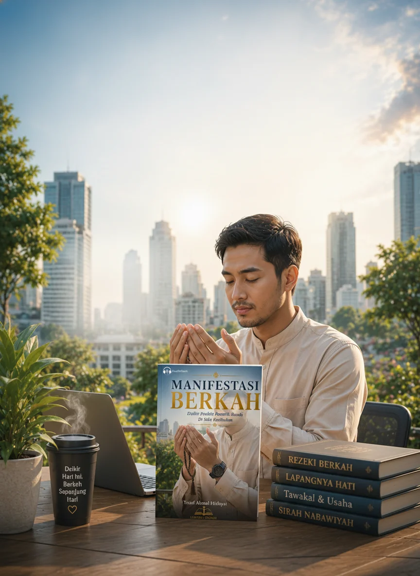 MANIFESTASI BERKAH Dzikir Praktis Penarik Rezeki Di Sela Kesibukan preview 2