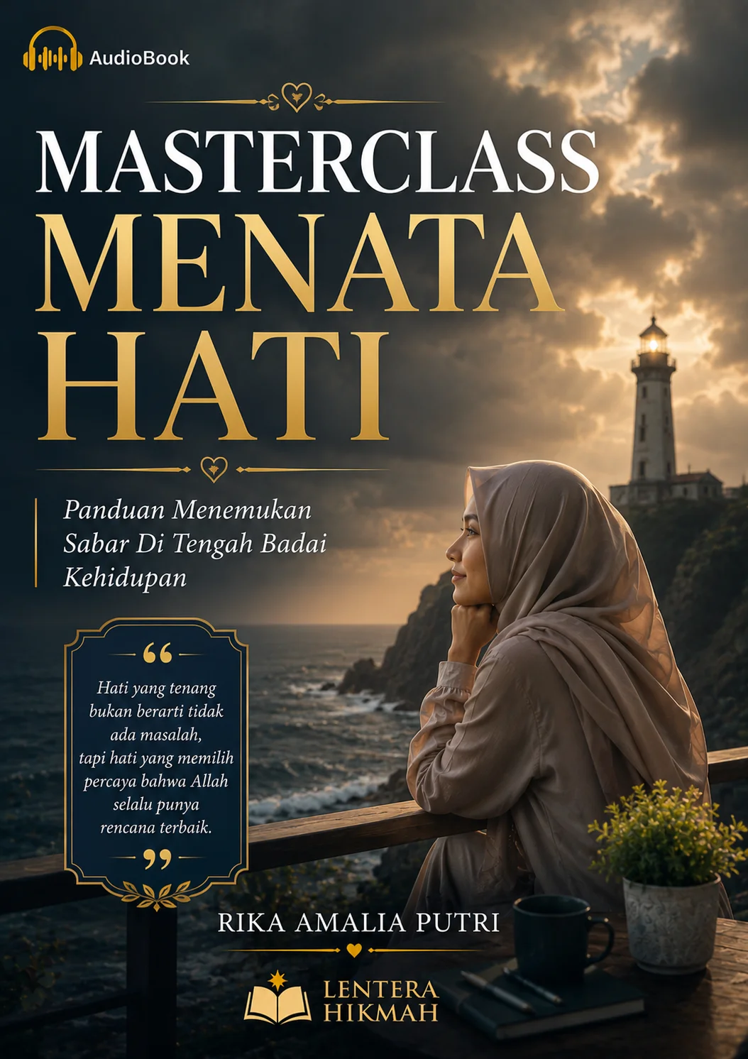 MASTERCLASS MENATA HATI Panduan Menemukan Sabar Di Tengah Badai Kehidupan