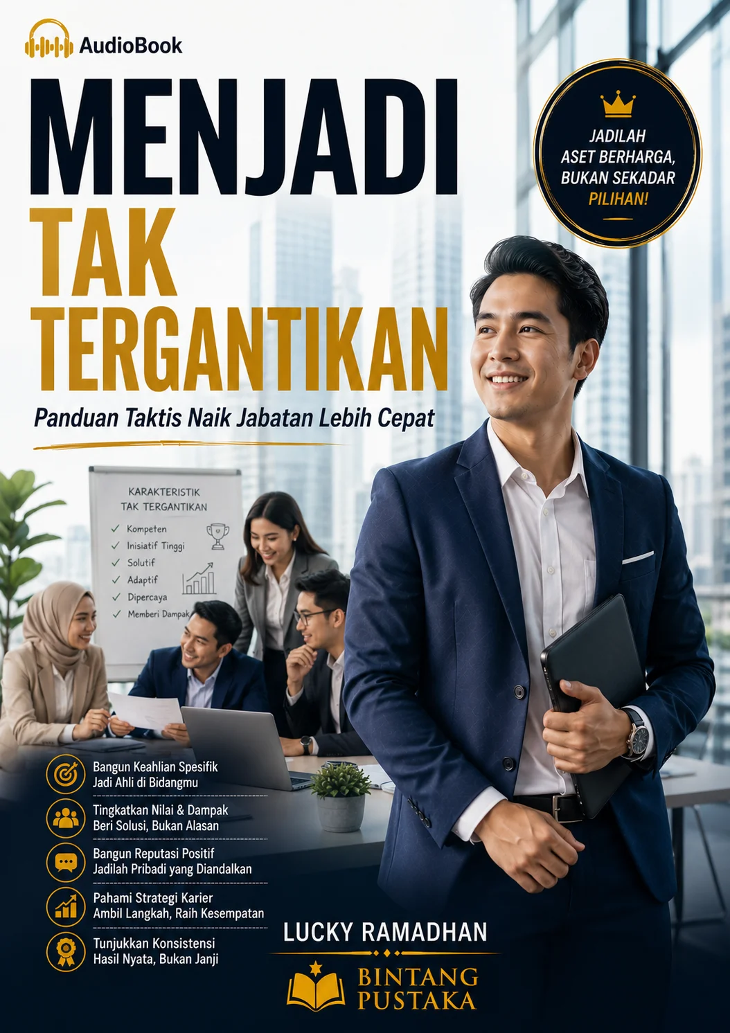 MENJADI TAK TERGANTIKAN Panduan Taktis Naik Jabatan Lebih Cepat