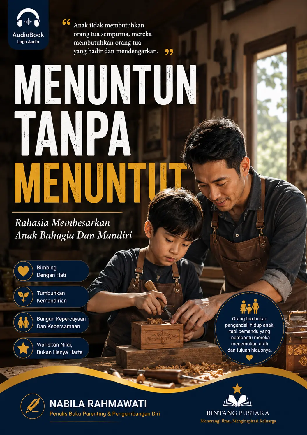 MENUNTUN TANPA MENUNTUT Rahasia Membesarkan Anak Bahagia Dan Mandiri