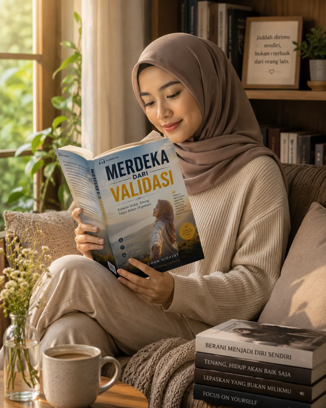 MERDEKA DARI VALIDASI Rahasia Hidup Tenang Tanpa Beban Ekspektasi preview 1