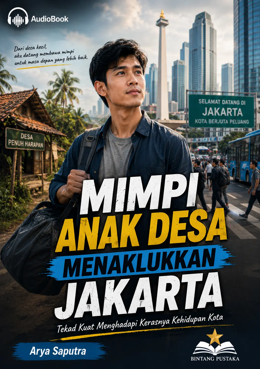 MIMPI ANAK DESA MENAKLUKKAN JAKARTA - Tekad Kuat Menghadapi Kerasnya Kehidupan Kota