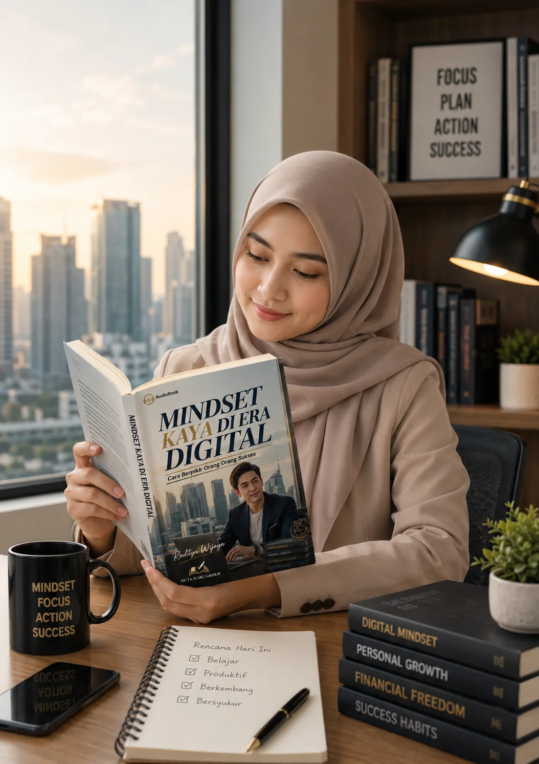MINDSET KAYA DI ERA DIGITAL : Cara Berpikir Orang Orang Sukses preview 1