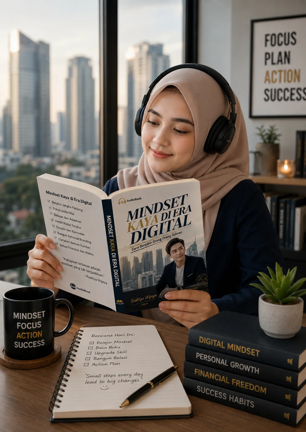 MINDSET KAYA DI ERA DIGITAL : Cara Berpikir Orang Orang Sukses preview 3