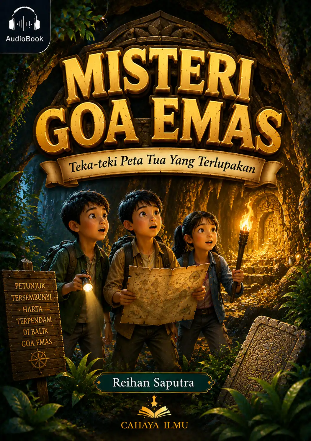 MISTERI GOA EMAS Teka-teki Peta Tua Yang Terlupakan
