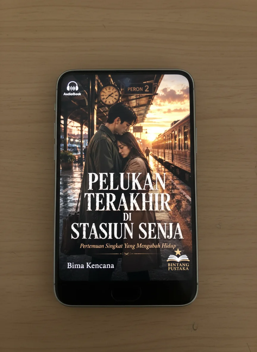 PELUKAN TERAKHIR DI STASIUN SENJA - Pertemuan Singkat Yang Mengubah Hidup preview 2