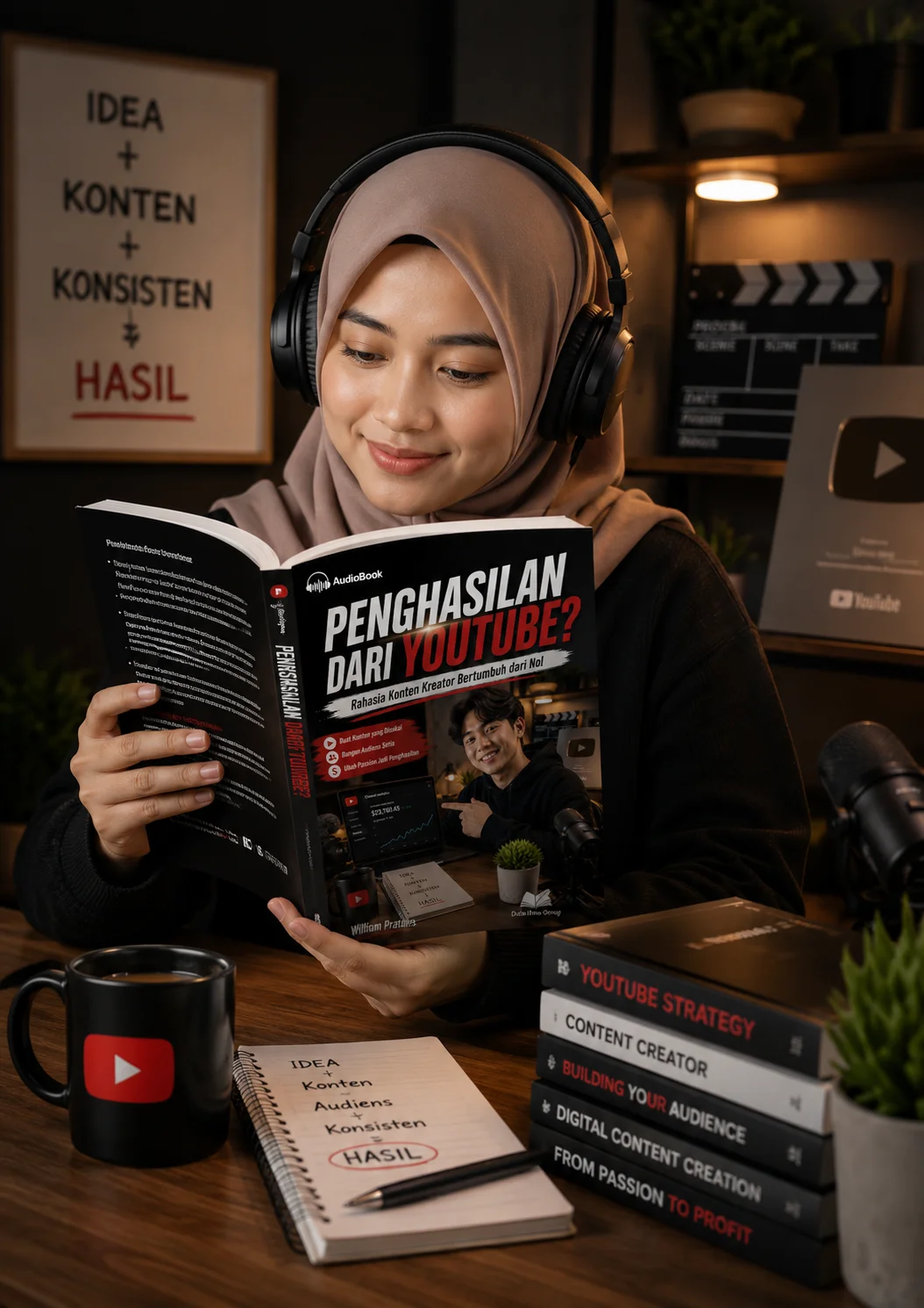 PENGHASILAN DARI YOUTUBE? : Rahasia Konten Kreator Bertumbuh dari Nol preview 2