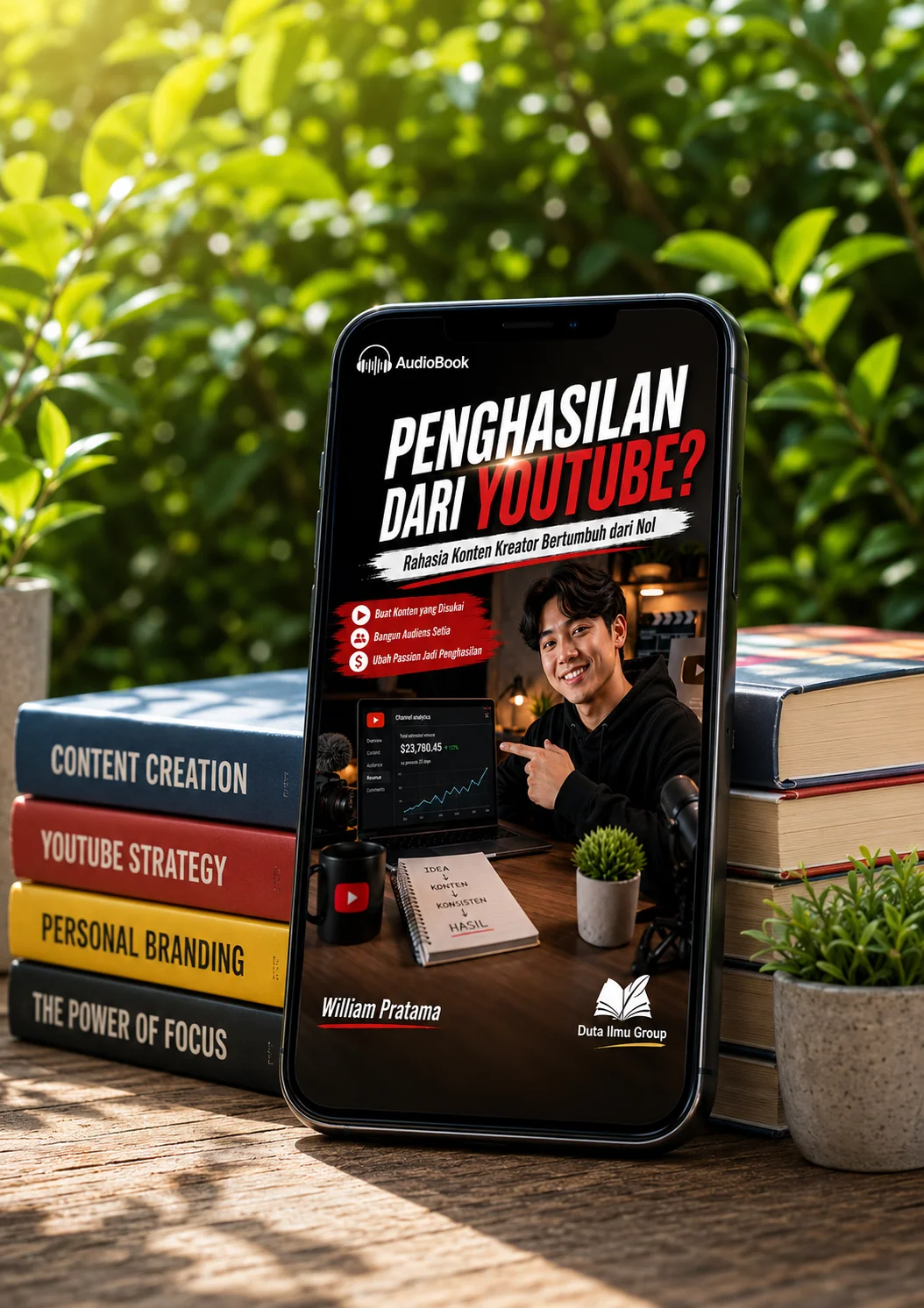 PENGHASILAN DARI YOUTUBE? : Rahasia Konten Kreator Bertumbuh dari Nol preview 3