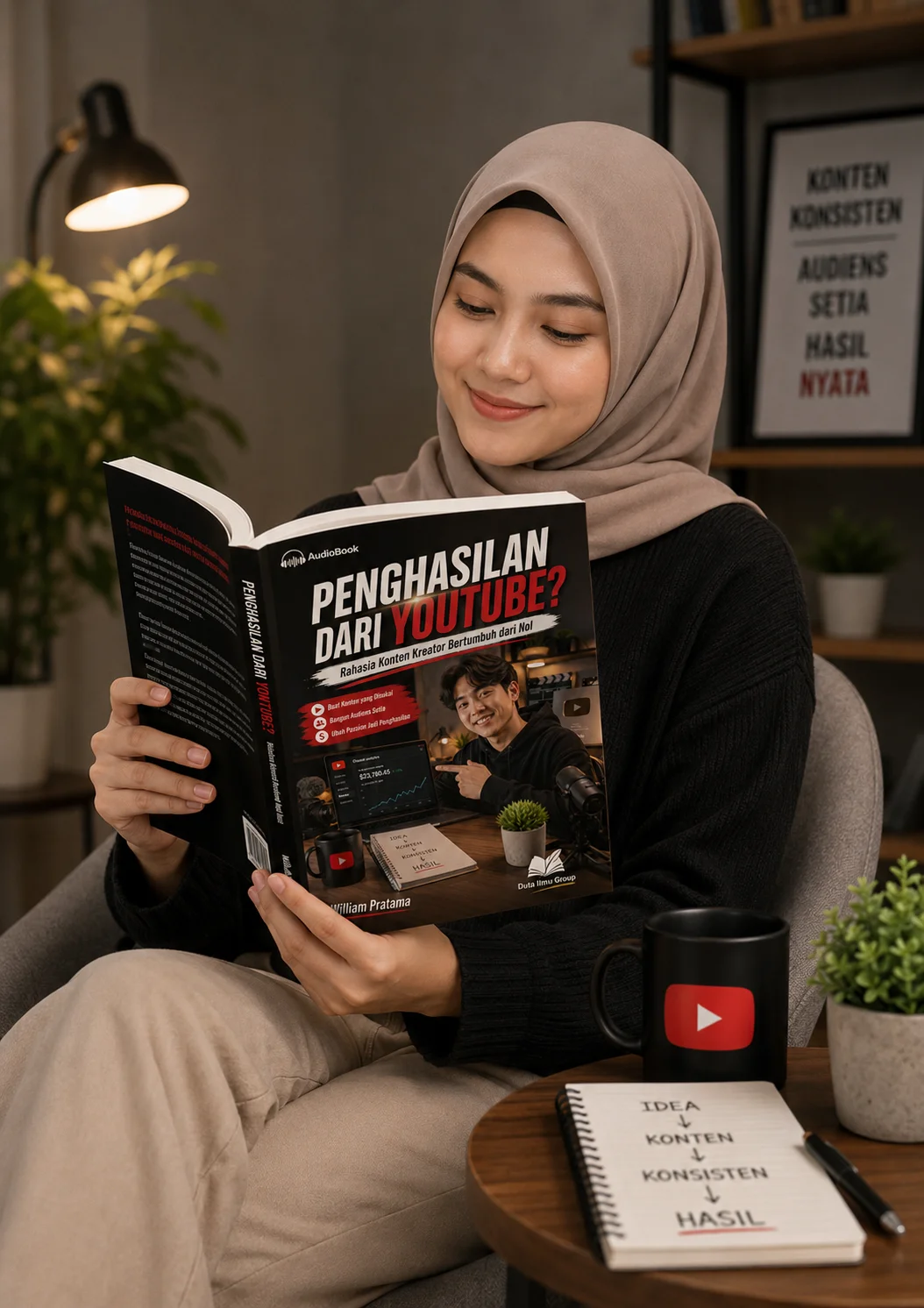PENGHASILAN DARI YOUTUBE? : Rahasia Konten Kreator Bertumbuh dari Nol preview 4