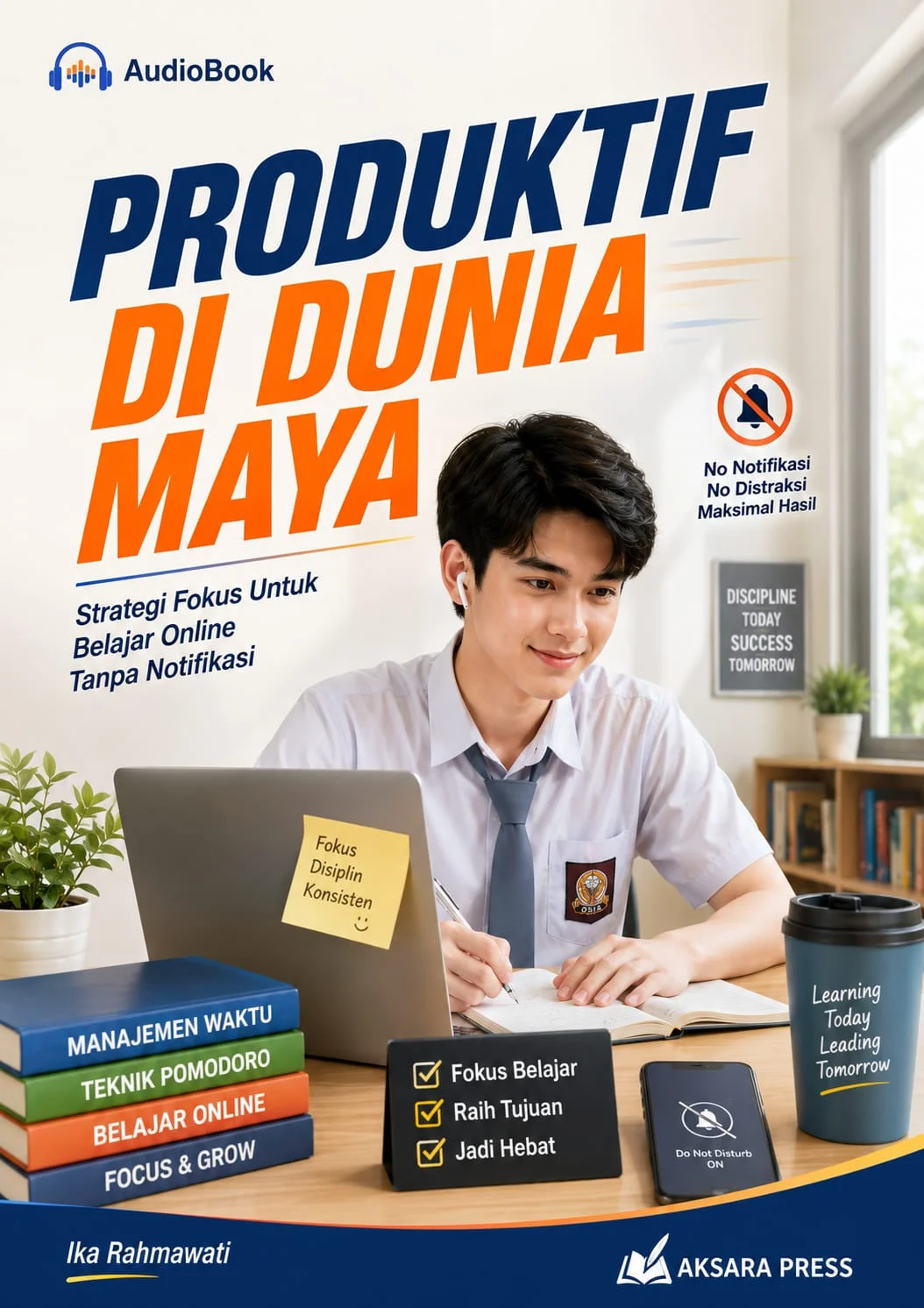 PRODUKTIF DI DUNIA MAYA : Strategi Fokus Belajar Online Tanpa Notifikasi