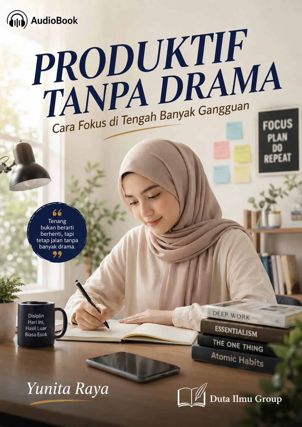 PRODUKTIF TANPA DRAMA : Cara Fokus di Tengah Banyak Gangguan 
