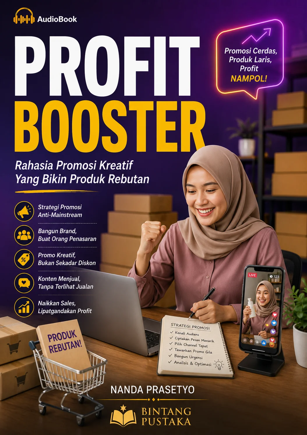 PROFIT BOOSTER Rahasia Promosi Kreatif Yang Bikin Produk Rebutan
