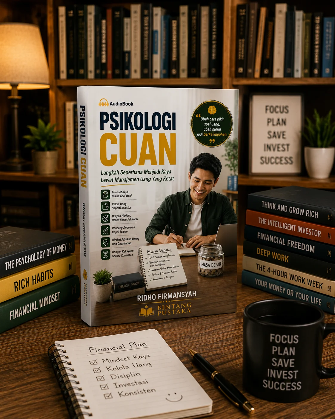PSIKOLOGI CUAN Langkah Sederhana Menjadi Kaya Lewat Manajemen Uang Yang Ketat preview 2