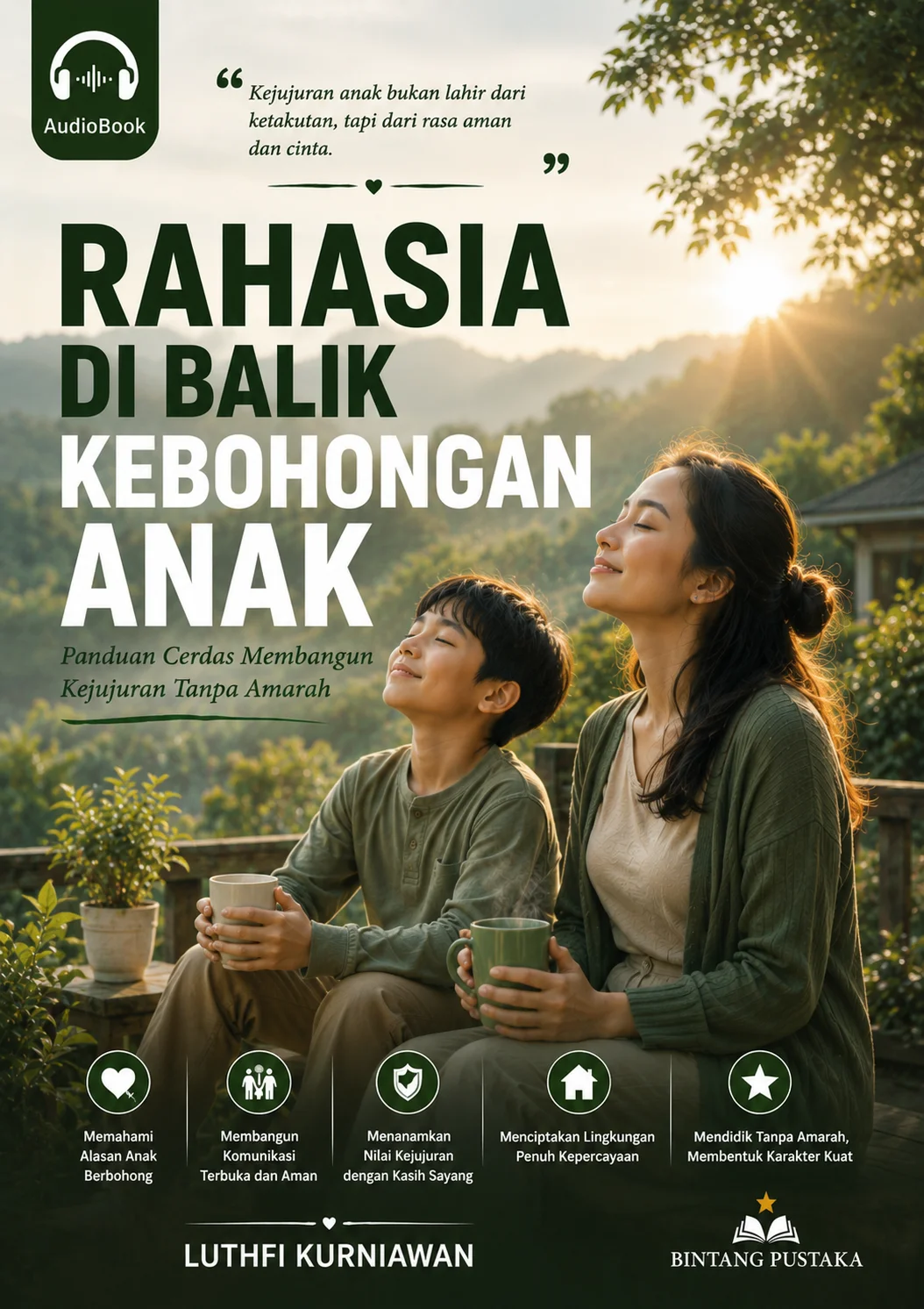 RAHASIA DI BALIK KEBOHONGAN ANAK Panduan Cerdas Membangun Kejujuran Tanpa Amarah