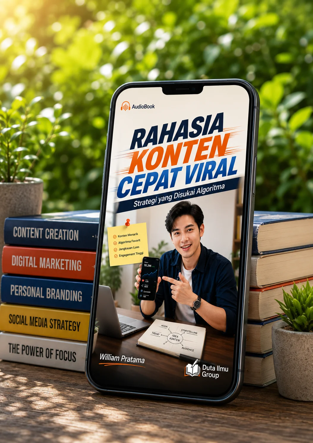 RAHASIA KONTEN CEPAT VIRAL : Strategi yang Disukai Algoritma preview 1
