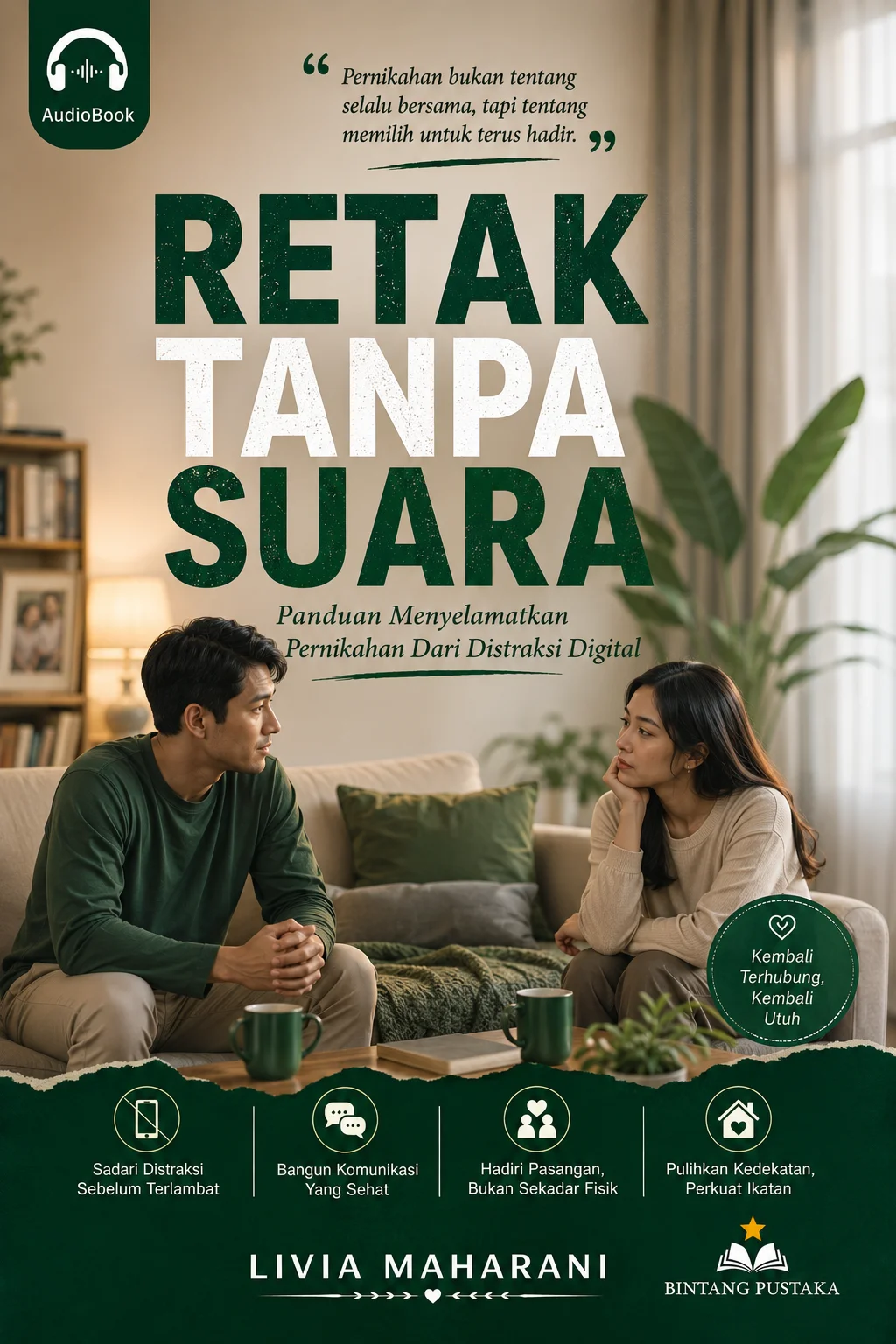 RETAK TANPA SUARA Panduan Menyelamatkan Pernikahan Dari Distraksi Digital