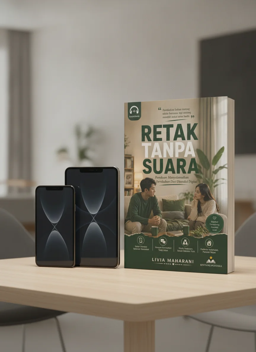 RETAK TANPA SUARA Panduan Menyelamatkan Pernikahan Dari Distraksi Digital preview 1
