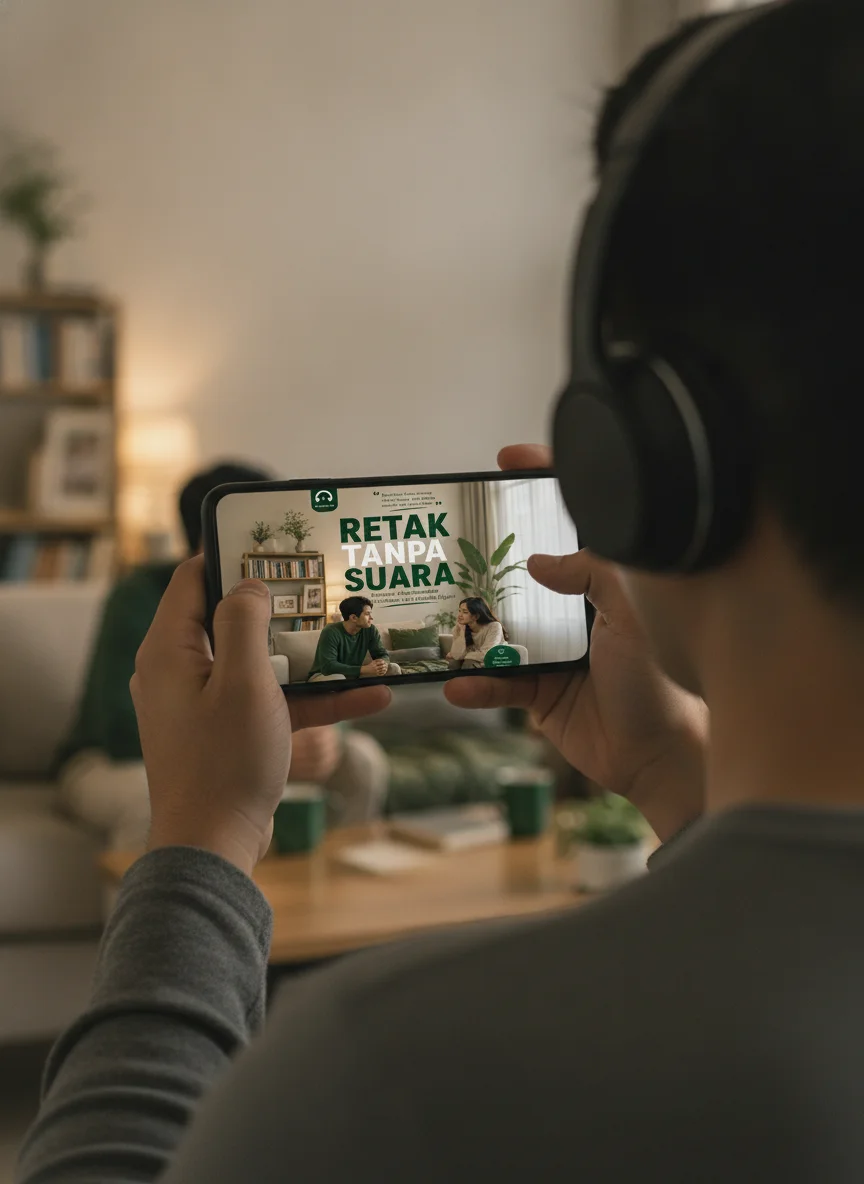 RETAK TANPA SUARA Panduan Menyelamatkan Pernikahan Dari Distraksi Digital preview 2