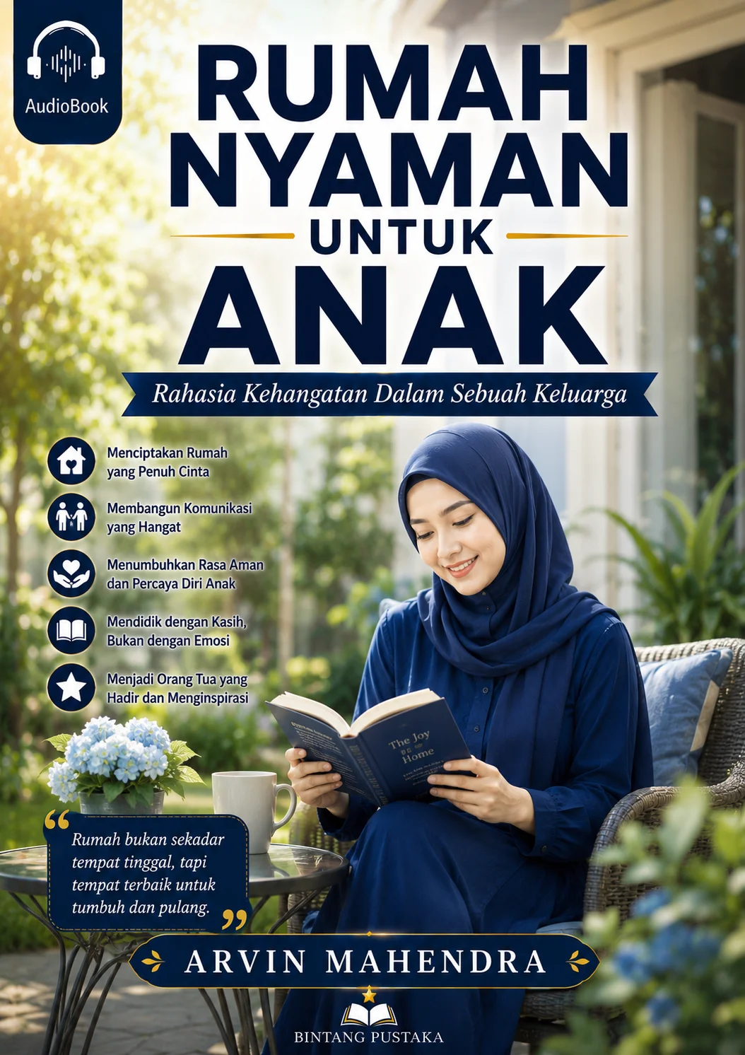 RUMAH NYAMAN UNTUK ANAK Sub Judul: Rahasia Kehangatan Dalam Sebuah Keluarga Penulis: Arvin Mahendra