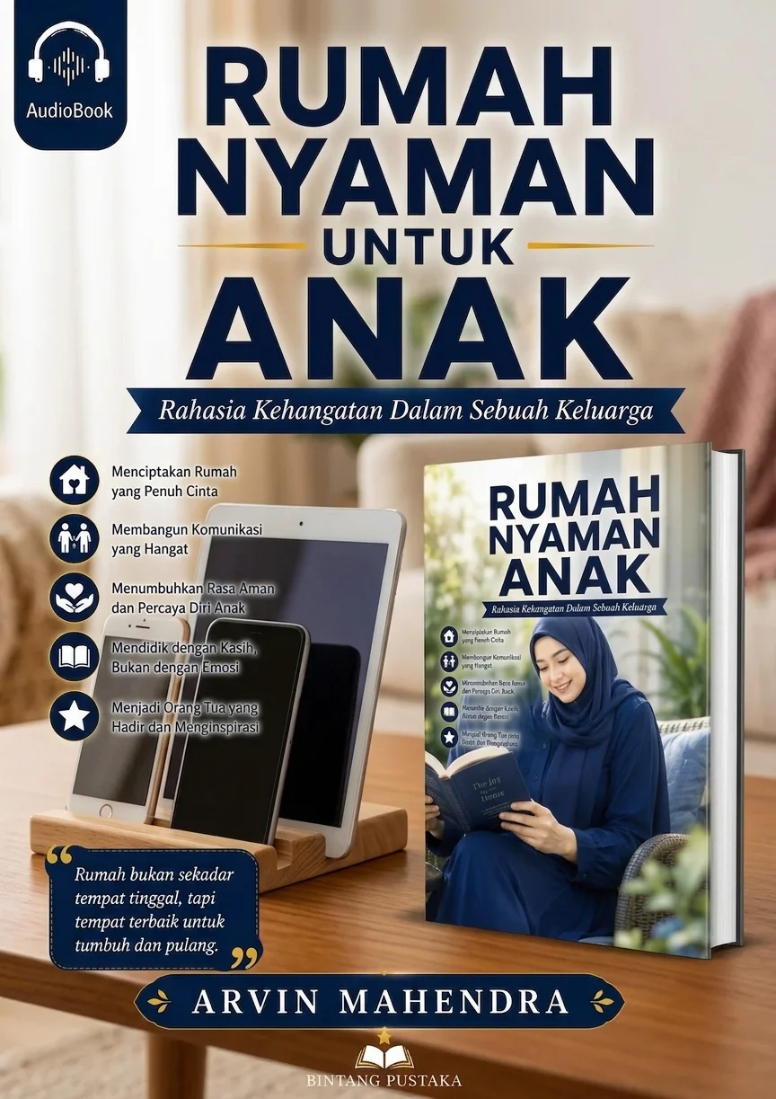 RUMAH NYAMAN UNTUK ANAK Sub Judul: Rahasia Kehangatan Dalam Sebuah Keluarga Penulis: Arvin Mahendra preview 1