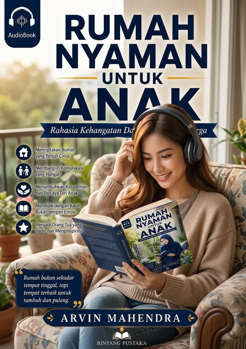 RUMAH NYAMAN UNTUK ANAK Sub Judul: Rahasia Kehangatan Dalam Sebuah Keluarga Penulis: Arvin Mahendra preview 4