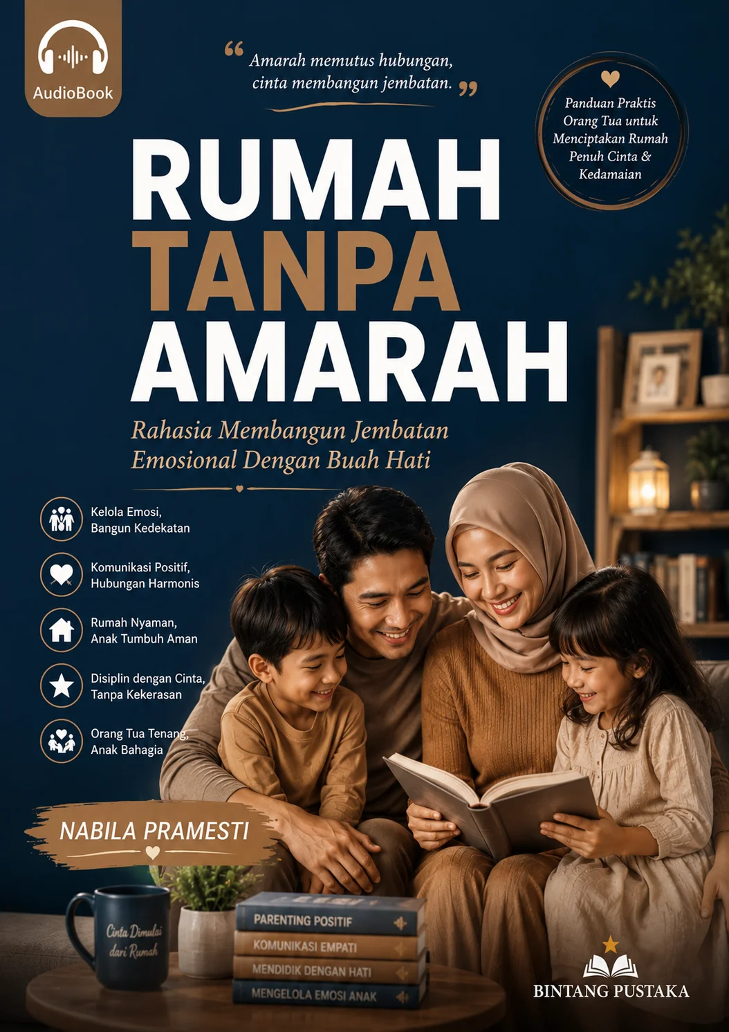 RUMAH TANPA AMARAH Rahasia Membangun Jembatan Emosional Dengan Buah Hati