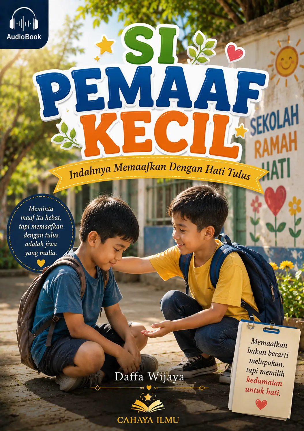 SI PEMAAF KECIL Indahnya Memaafkan Dengan Hati Tulus