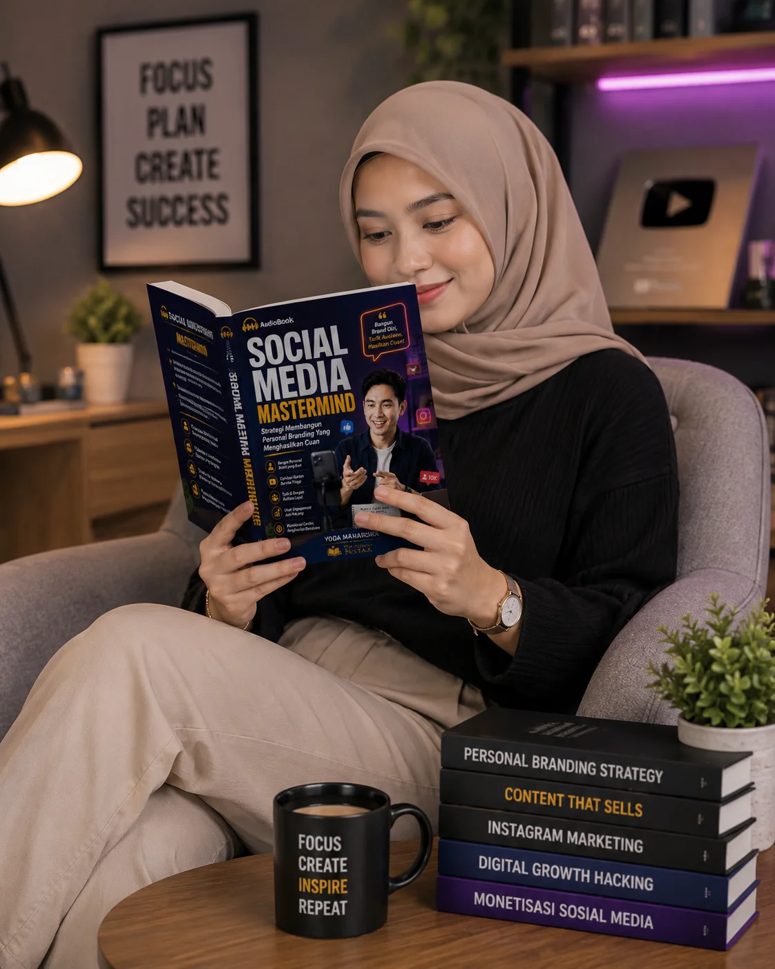 SOCIAL MEDIA MASTERMIND Strategi Membangun Personal Branding Yang Menghasilkan Cuan preview 1