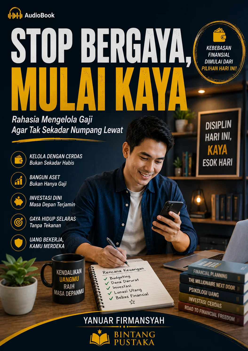 STOP BERGAYA, MULAI KAYA Rahasia Mengelola Gaji Agar Tak Sekadar Numpang Lewat