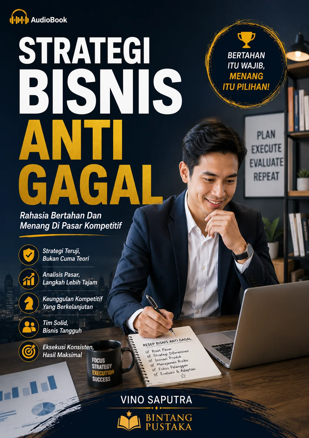 STRATEGI BISNIS ANTI GAGAL Rahasia Bertahan Dan Menang Di Pasar Kompetitif
