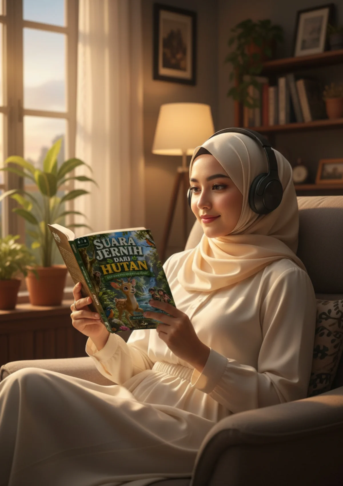 SUARA JERNIH DARI HUTAN Kisah Rusa Kecil Sang Penjaga Sungai preview 1