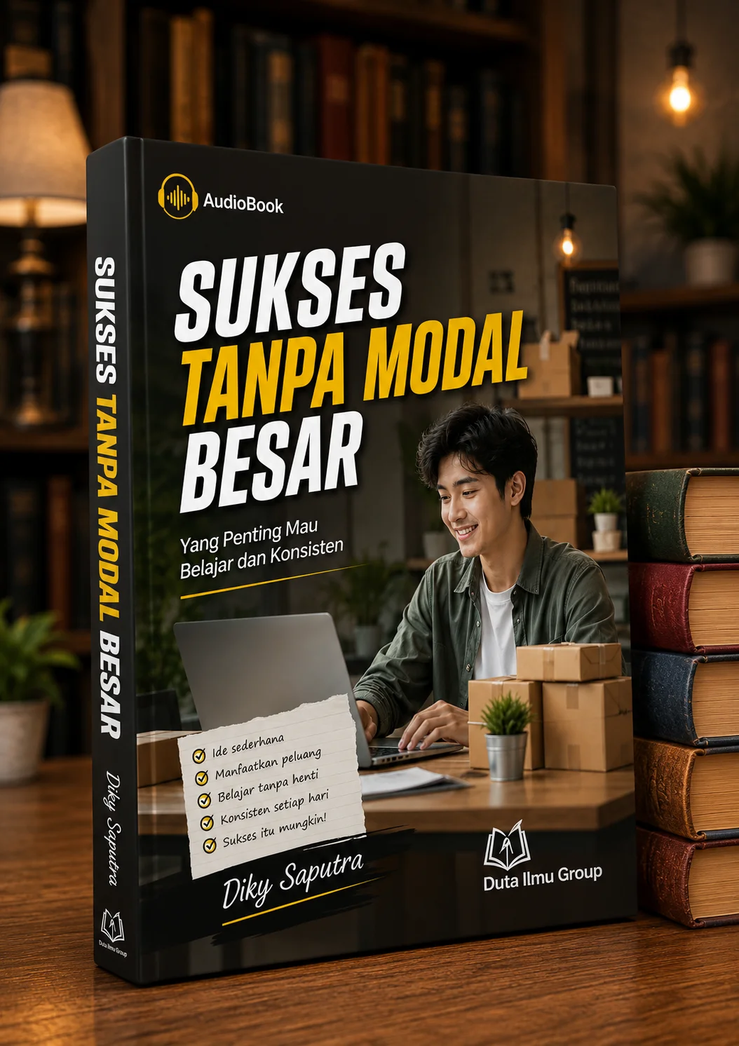 SUKSES TANPA MODAL BESAR : Yang Penting Mau Belajar dan Konsisten preview 2