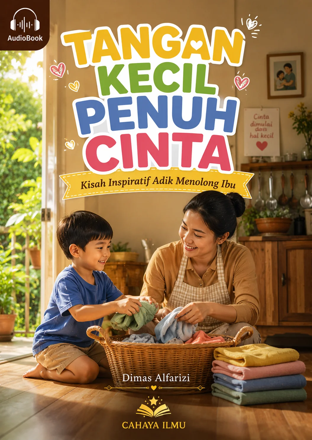 TANGAN KECIL PENUH CINTA Kisah Inspiratif Adik Menolong Ibu