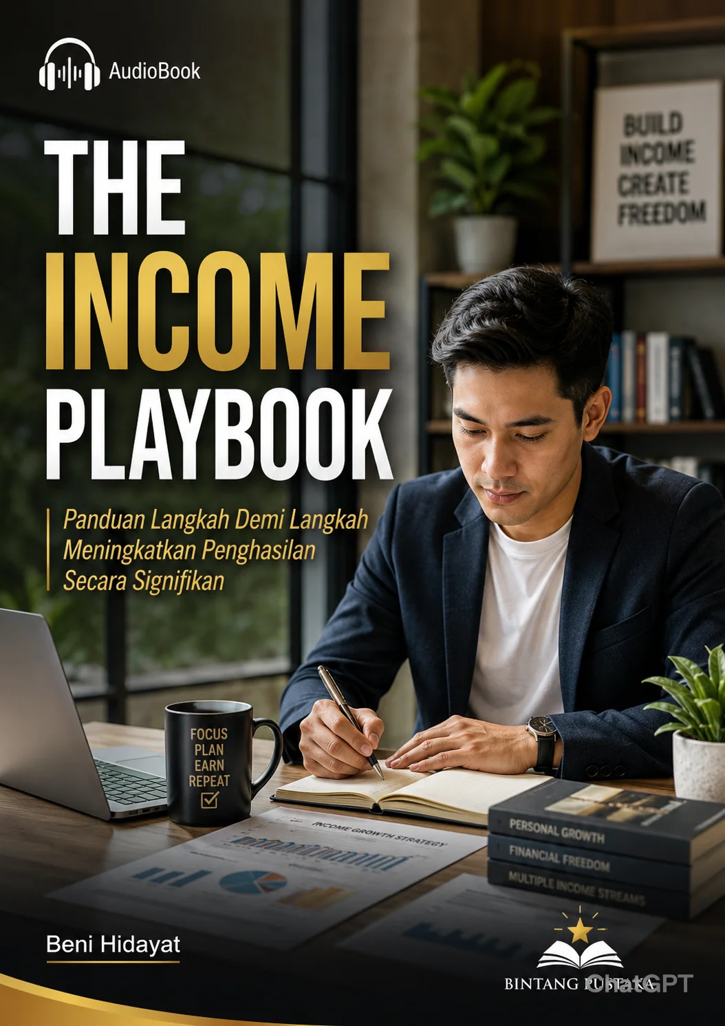 THE INCOME PLAYBOOK  Panduan Langkah Demi Langkah Meningkatkan Penghasilan Secara Signifikan 