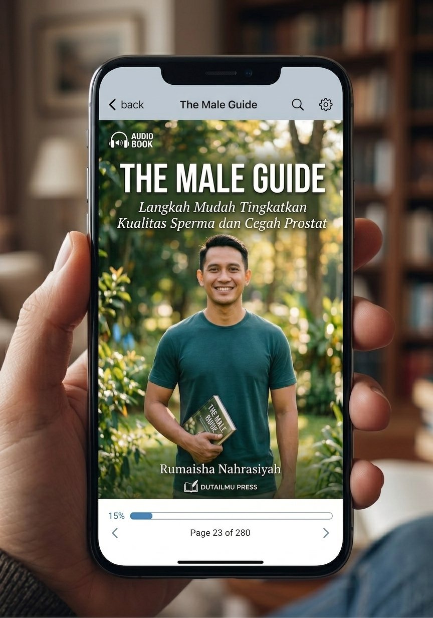 THE MALE GUIDE  Langkah Mudah Tingkatkan Kualitas Sperma dan Cegah Prostat preview 1