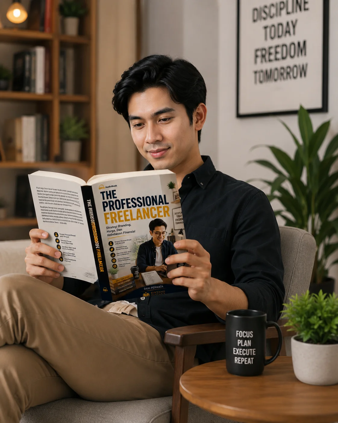 THE PROFESSIONAL FREELANCER Strategi Branding, Harga, Dan Kebebasan Finansial preview 1