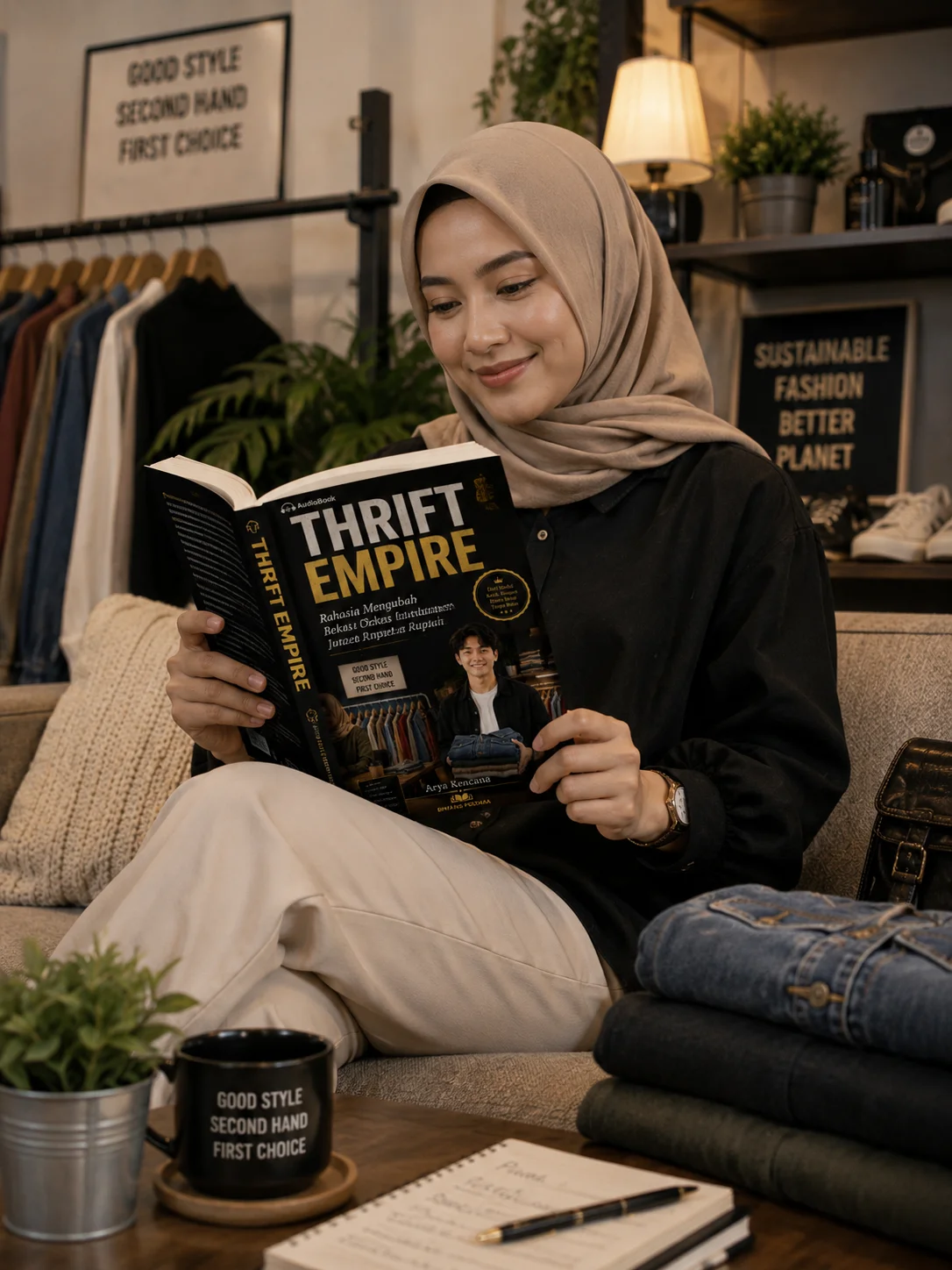 THRIFT EMPIRE Rahasia Mengubah Pakaian Bekas Menjadi Omzet Jutaan Rupiah preview 1
