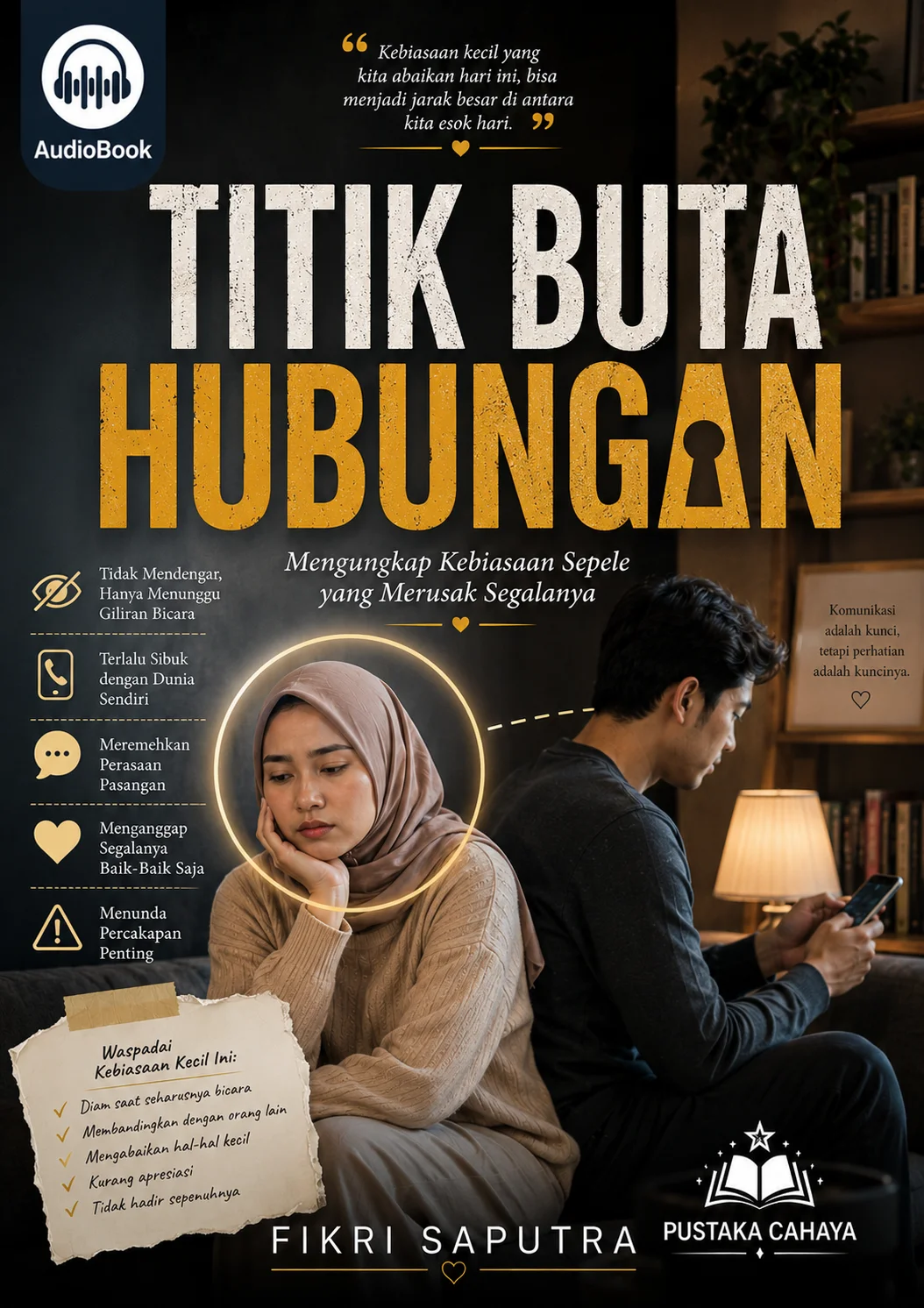 TITIK BUTA HUBUNGAN Mengungkap Kebiasaan Sepele yang Merusak Segalanya